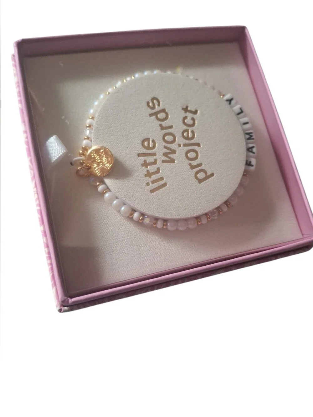 NWT Little Words Project Bracelet👨‍👩‍👧‍👦